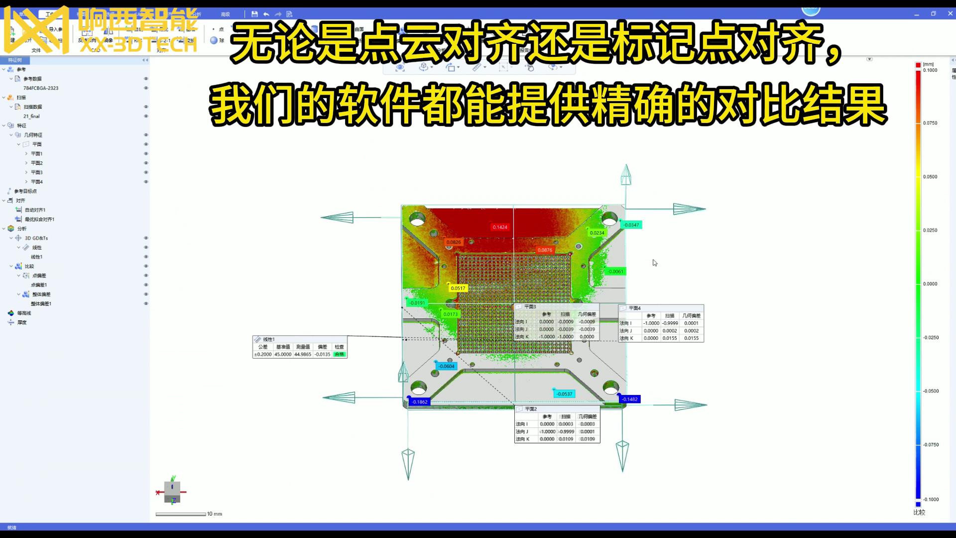 高精度3D检测台：工业级三维扫描与分析解决方案(图4)